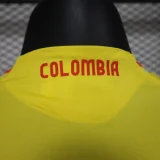 2024 Colombia home player version(The player version is more slim fit, it is recommended to buy one size larger)