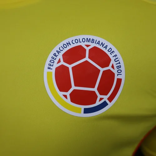 2024 Colombia home player version(The player version is more slim fit, it is recommended to buy one size larger)