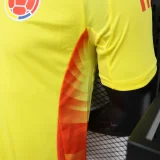 2024 Colombia home player version(The player version is more slim fit, it is recommended to buy one size larger)