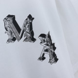 2202*AMIRI Angel retro logo printed cotton T-shirt