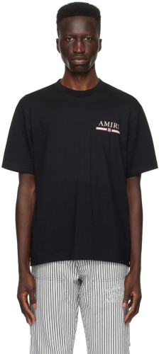 960*AMIRI watercolor printed short-sleeved T-shirt