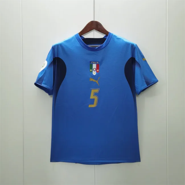 Italy 2006 home Retro soccer jerseys