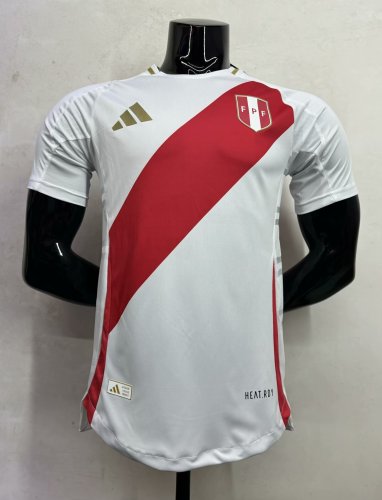 2024 Peru home player version(The player version is more slim fit, it is recommended to buy one size larger)