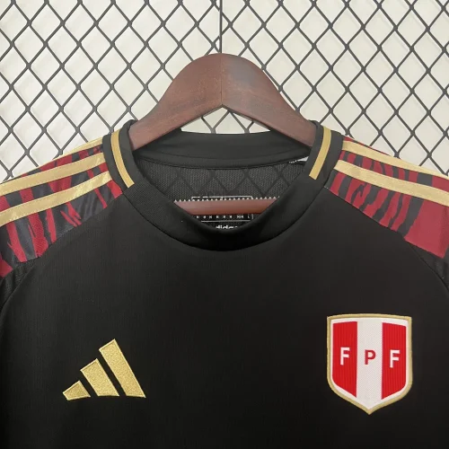 2024 Peru away black jersey