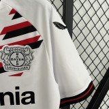 2023-24 leverkusen away white jersey