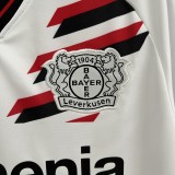 2023-24 leverkusen away white jersey