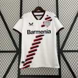 2023-24 leverkusen away white jersey