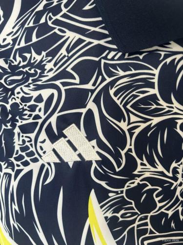 2023-24 Real Madrid Black/White Dragon Jersey