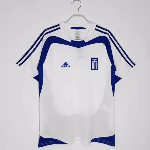Greece 2004 away soccer jerseys