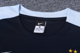 2024-25 France black cotton training suit