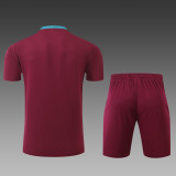 2024-25 paris saint germain red training suit
