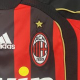 2006-07 AC Milan home kids kits