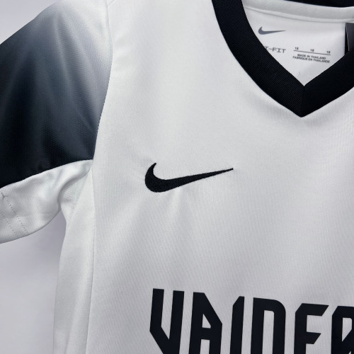 2024-25 Corinthians home white kids kit