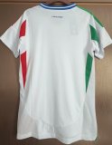 2024 Italy away white woman jersey