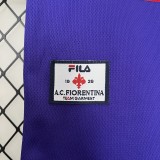 1998-99 fiorentina home retro kids kits