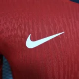 2024 Portugal home long sleeve player version Soccer jersey