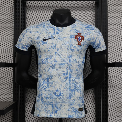 2024 Portugal Player Version Away(The player version is more slim fit, it is recommended to buy one size larger)