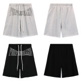 8626* patchwork logo letter shorts