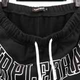 8626* patchwork logo letter shorts
