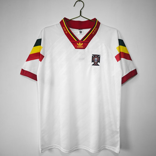 Retro 1992-94 Portugal Away White Jersey