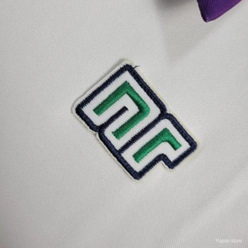 Retro 1984-85 ACF Fiorentina Away White Jersey