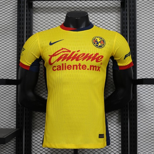 Club America 2024-25 Home player version(The player version is more slim fit, it is recommended to buy one size larger)