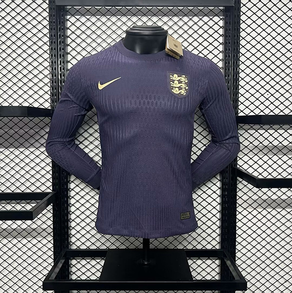 england 2024 dark blue away long sleeve player version S-3XL