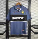 Retro 1998-99 Inter Milan Third Blue Jersey
