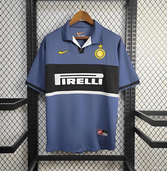 Retro 1998-99 Inter Milan Third Blue Jersey
