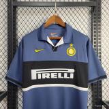 Retro 1998-99 Inter Milan Third Blue Jersey