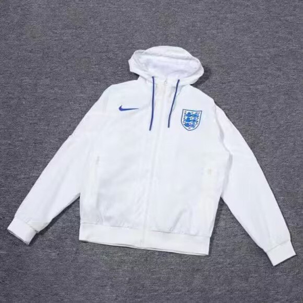 2024 England white windbreaker