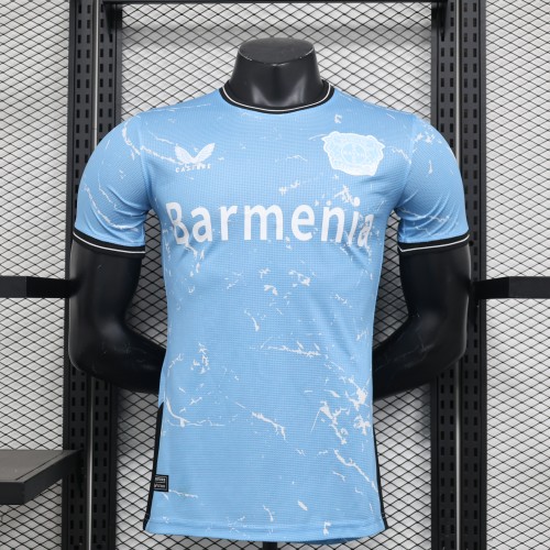 2023-24 leverkusen third player version(The player version is more slim fit, it is recommended to buy one size larger)