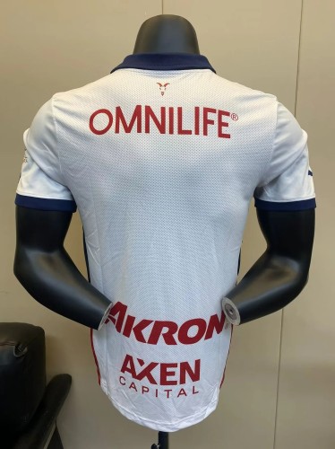 2024-25 Chivas away player version(The player version is more slim fit, it is recommended to buy one size larger)