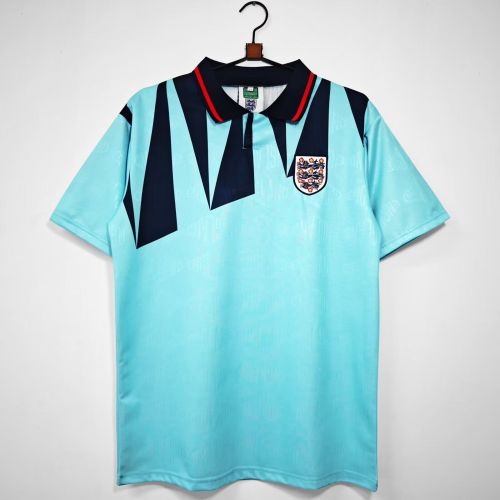 Retro 1992 England Third Blue Jersey