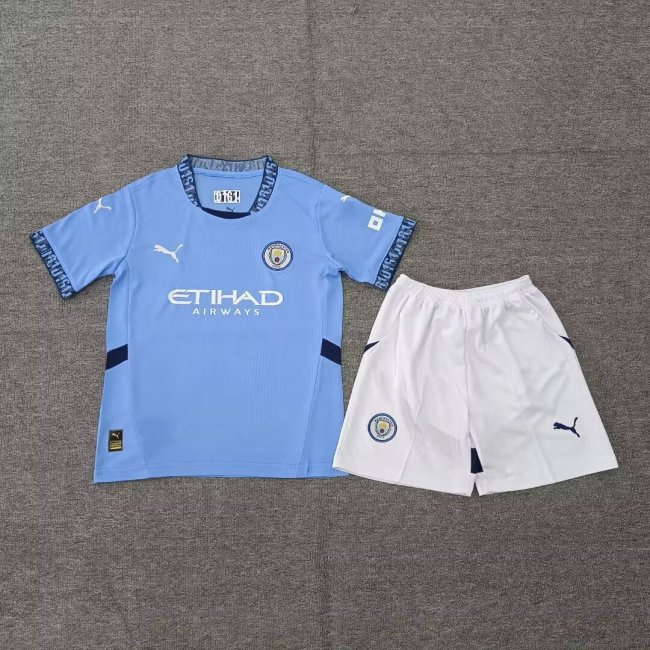 Manchester City 2024-25 kids kits