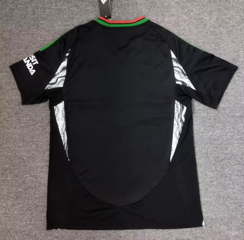 2024-25 arsenal away black jersey