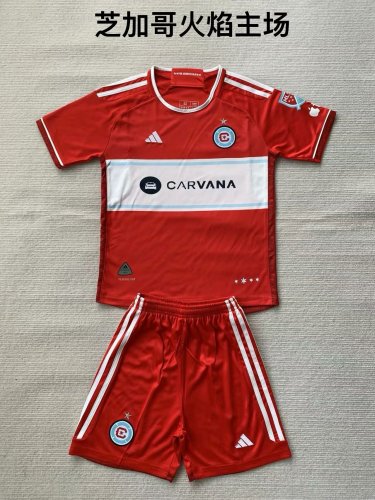 2024-25 Chicago Fire home Adult and Kids kit