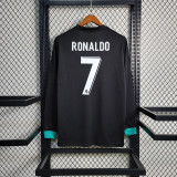17-18 Real Madrid away long sleeve