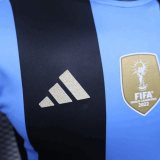 Argentina 2024-25 blue black player version(The player version is more slim fit, it is recommended to buy one size larger)