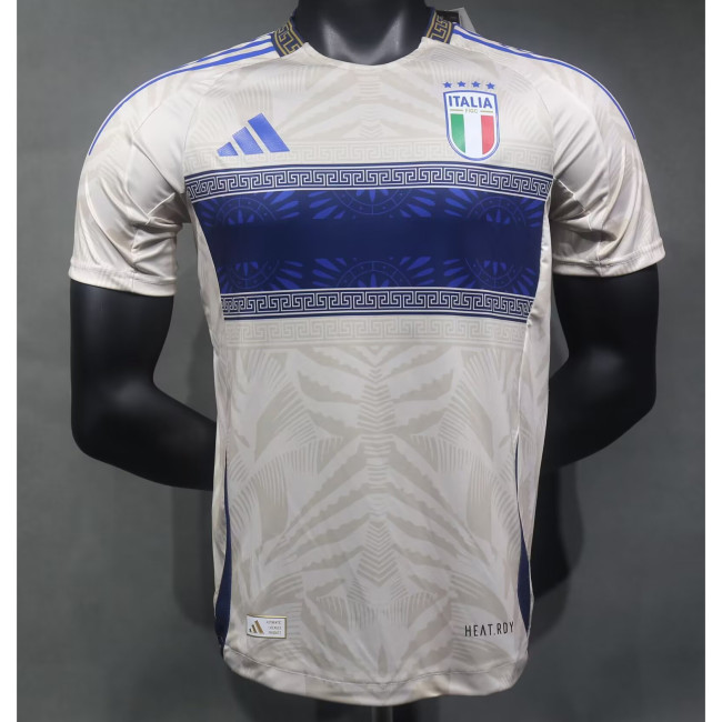 2024 Italy white White Joint player version(The player version is more slim fit, it is recommended to buy one size larger)