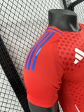 2024 Chile home player version(The player version is more slim fit, it is recommended to buy one size larger)