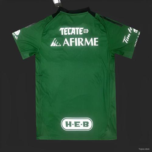 2024-25 Tigres UANL Earth Day 2024 Green Jersey