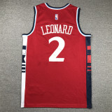 24th season Clippers red jersey series