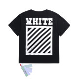 2663* OFF-WHITE pure cotton T-shirt
