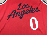 24th season Clippers red jersey series