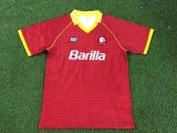 Retro 1990-1991 Roma home jersey