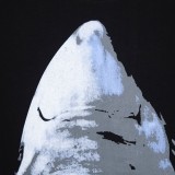 Givenchy classic GVC shark print round neck short-sleeved T-shirt