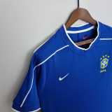 Retro 1998 Brazil away blue