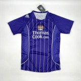 2007-08 Manchester City away retro soccer jersey