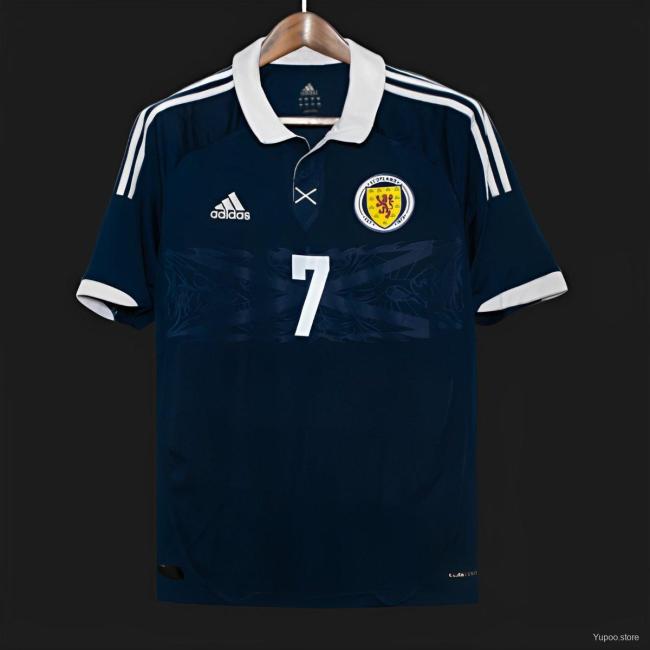 Retro 2011-13 Scotland Home Jersey